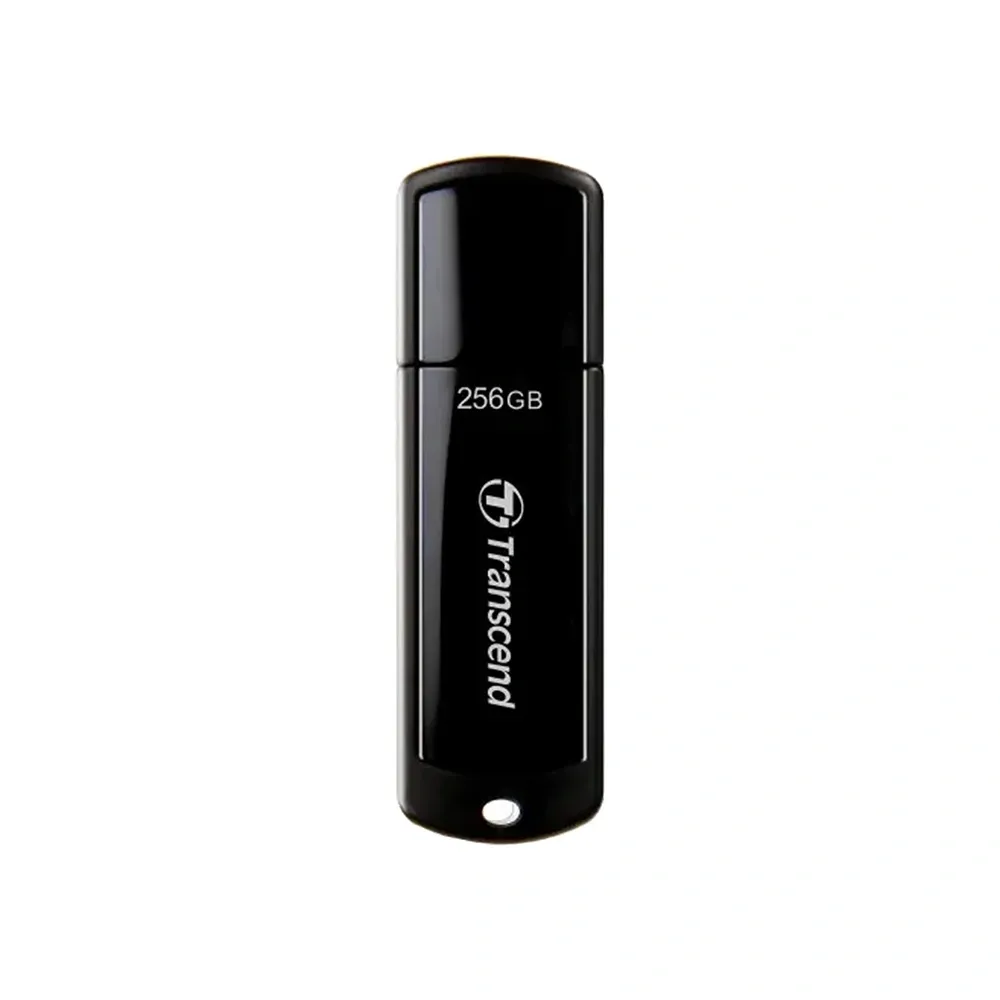 Transcend JetFlash 700/730 256GB USB 3.1 Gen 1 Black Pen Drive – View 1