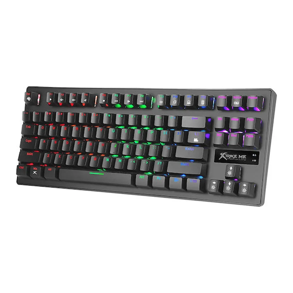 Xtrike Me GK-979 Wired Mechanical Gaming Keyboard – Color: Black – View 1