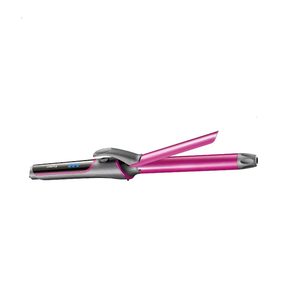 Kemei KM-5629 Portable Automatic Electric Curling Iron 70W High Power Temperature Adjustable Professional Hair Curlers – View 1