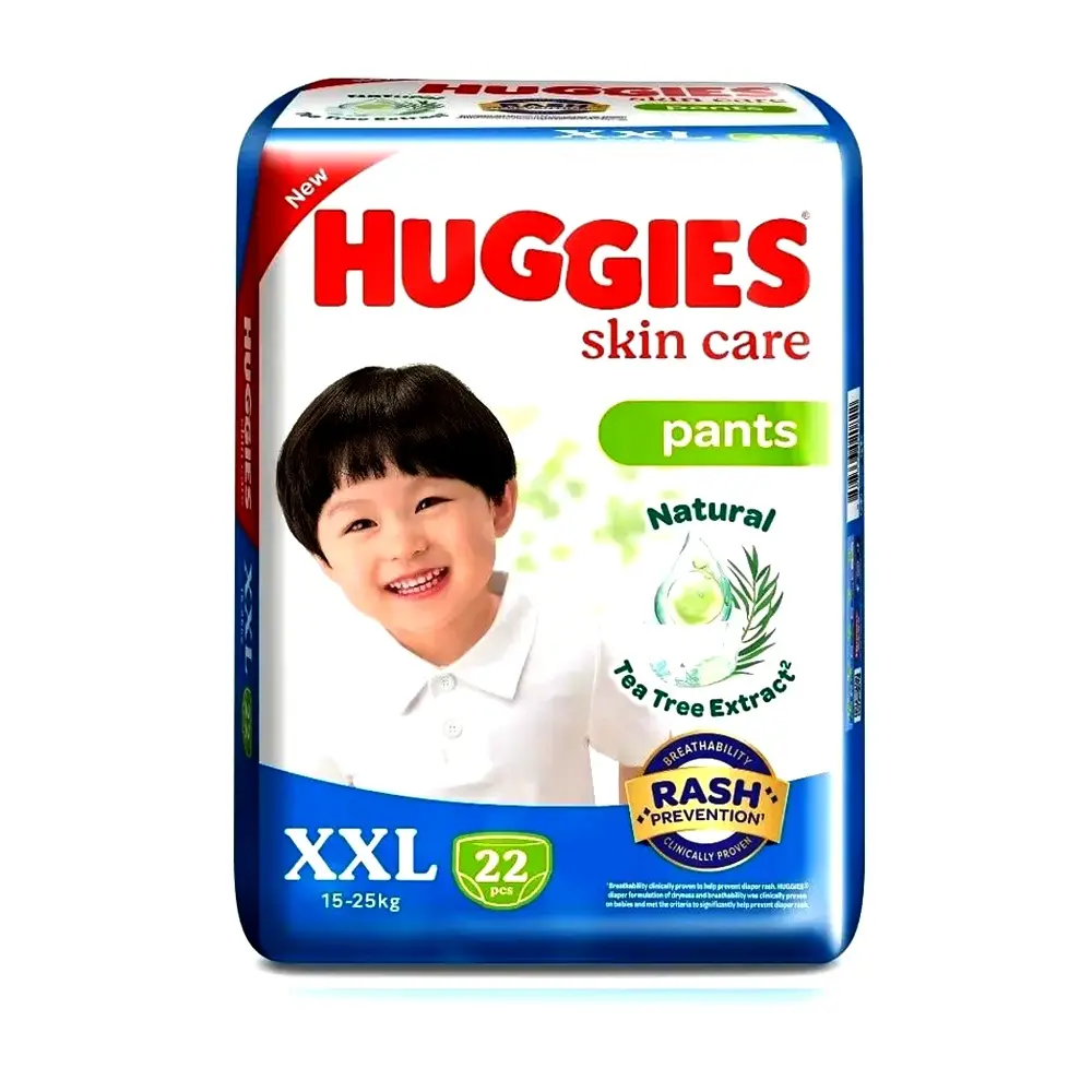 Huggies Wonder 360-Degree Stretch Comfort Waist Pant System Baby Diaper – Quantity: 22 pcs – View 1