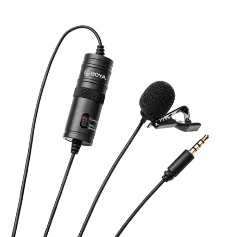Boya BY-M1 Original Lavalier Omnidirectional Microphone – View 1