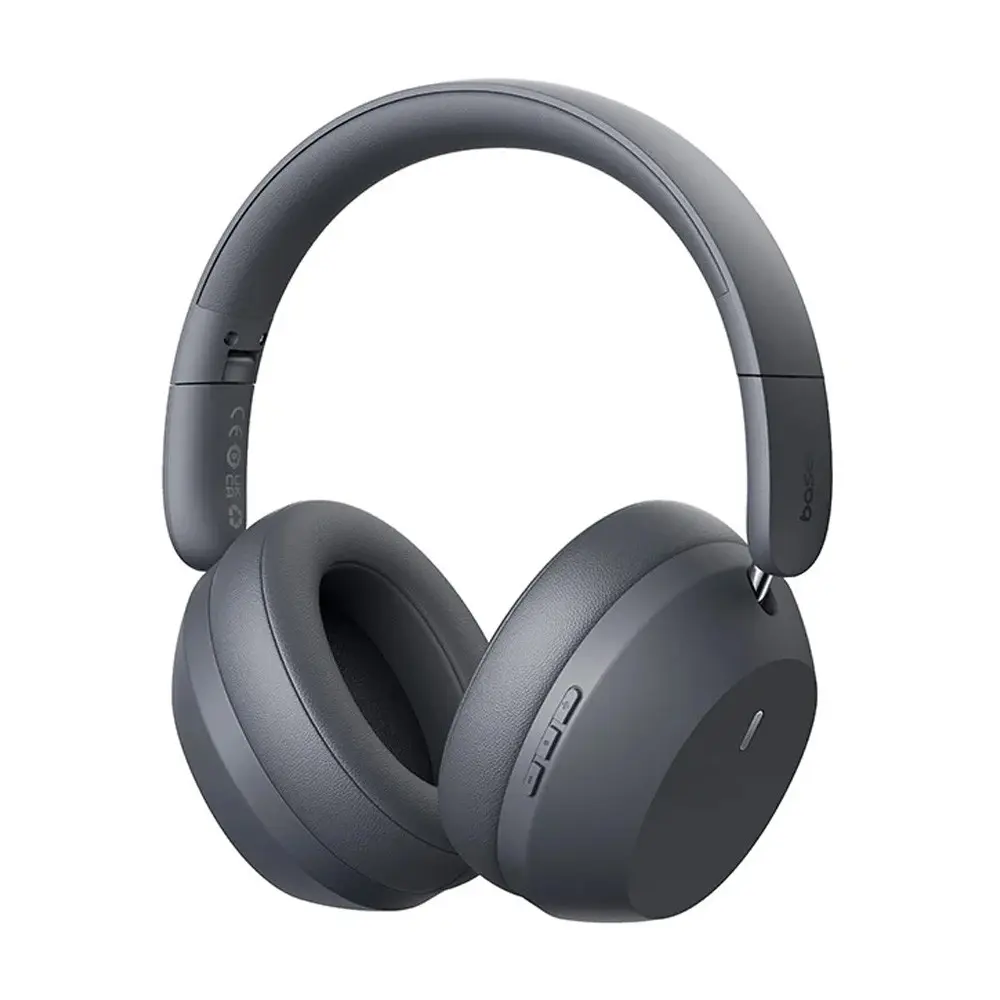 Baseus Bass 35 Max Wireless Stereo Headphones – Color: Black – View 1