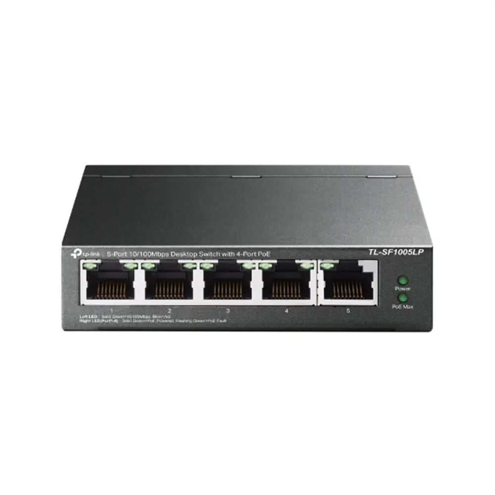 Tp-Link TL-SF1005LP 5-Port 10/100Mbps Network Switch – View 1