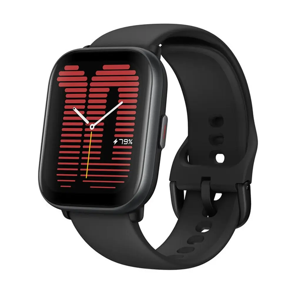 Amazfit Active Calling AMOLED Smartwatch – Color: Black – View 1