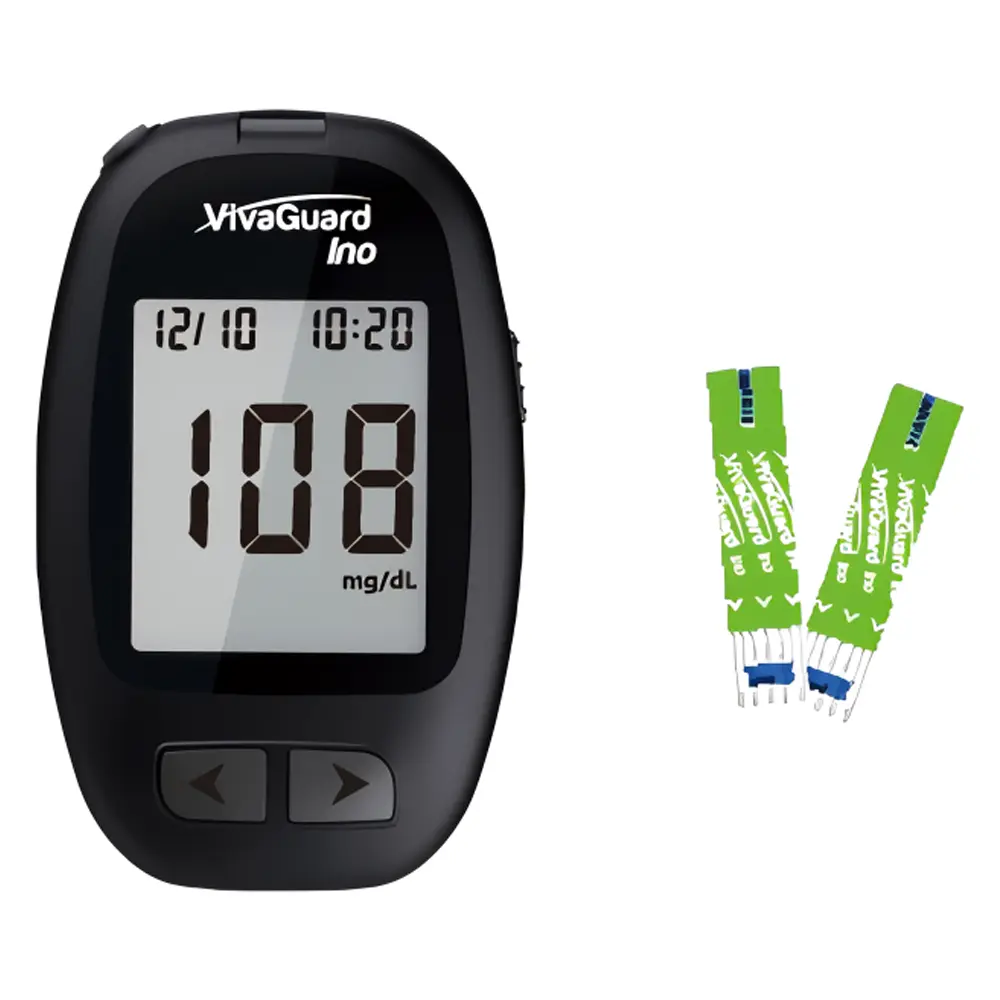 VivaGuard Ino Diabetes Testing Monitor with Kit – View 1