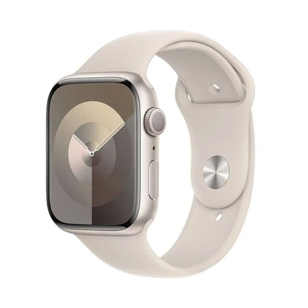 Apple Watch Series 9 GPS & Cellular OLED Smartwatch – Color: Gold – View 1