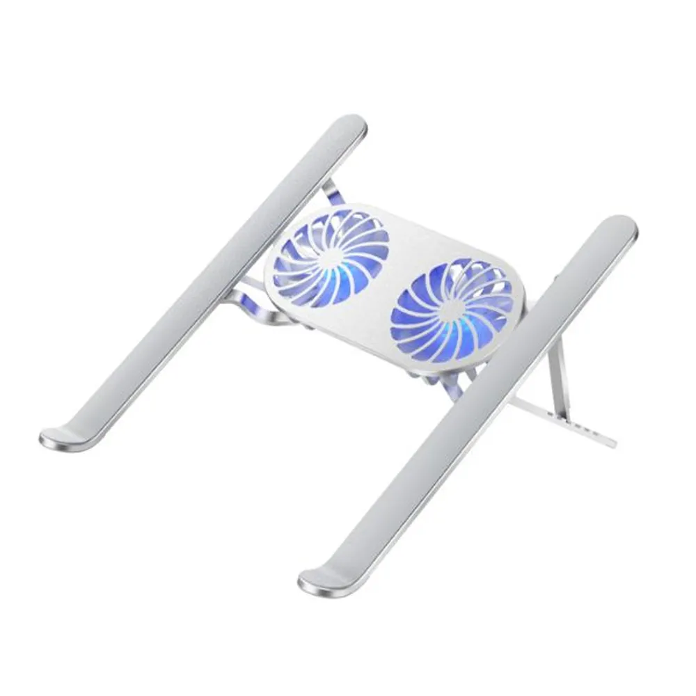 WIWU S400 Pro Foldable Aluminum Cooling Fan Laptop Stand – View 1