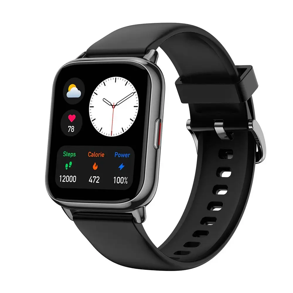 Amazfit Pop 2 Bluetooth Calling Smartwatch – Color: Black – View 1
