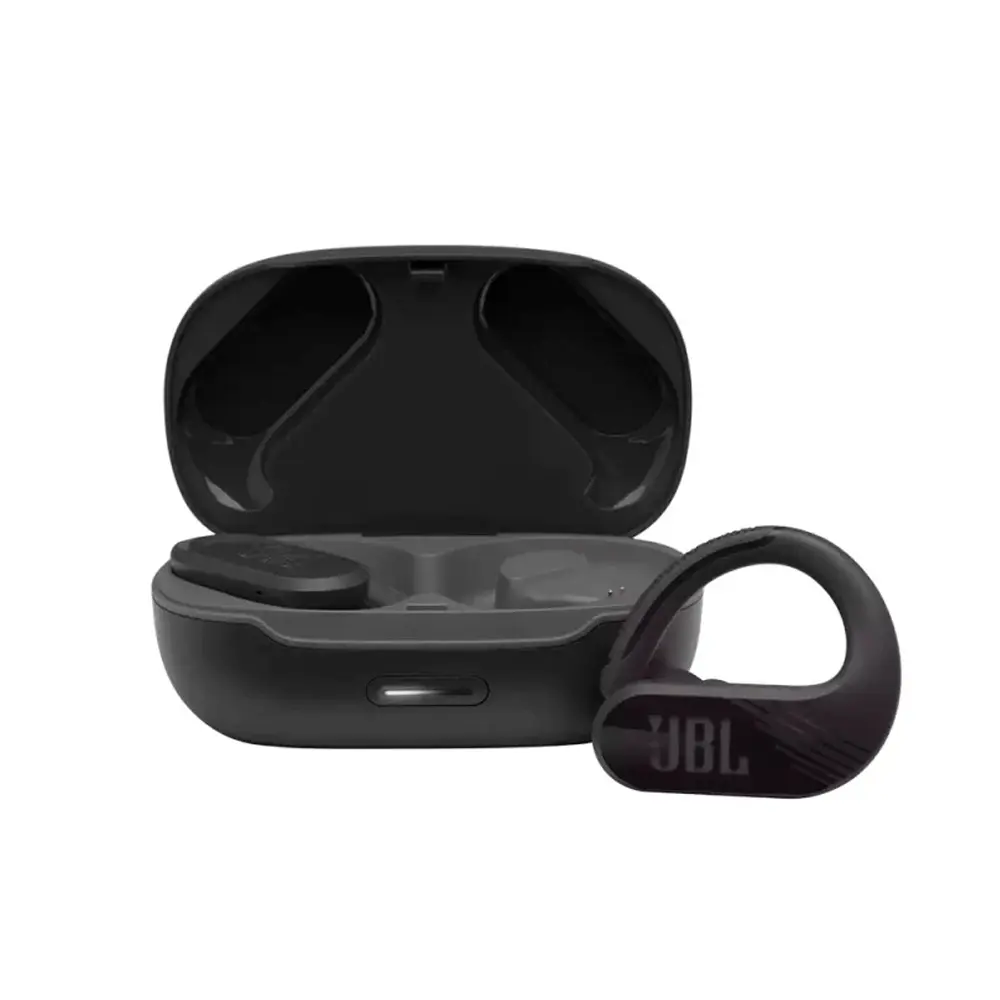 JBL Endurance Peak II Waterproof true wireless sport earbuds – Color: Black – View 1