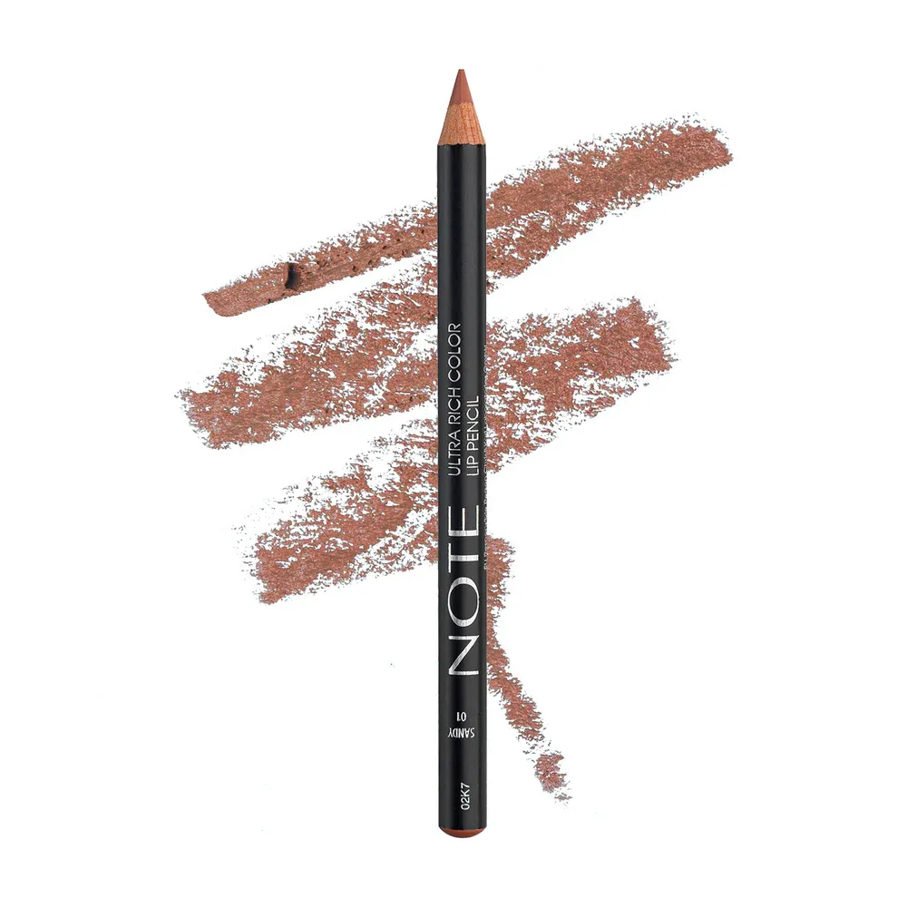 Note Sandy 01 Ultra Rich Color Long lasting Lip Liner Pencil – View 1