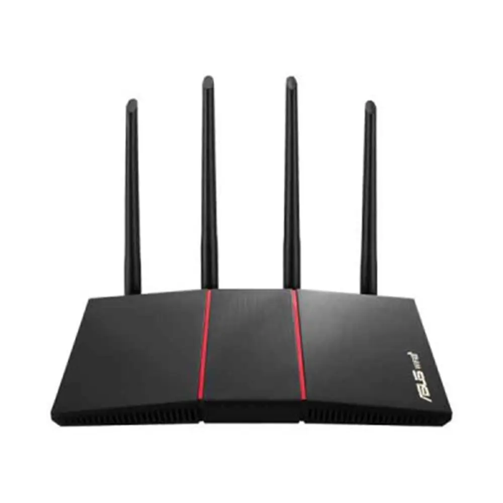 Asus RT-AX55 AX1800 Mbps Gigabit Dual-Band Wi-Fi 6 Router – View 1