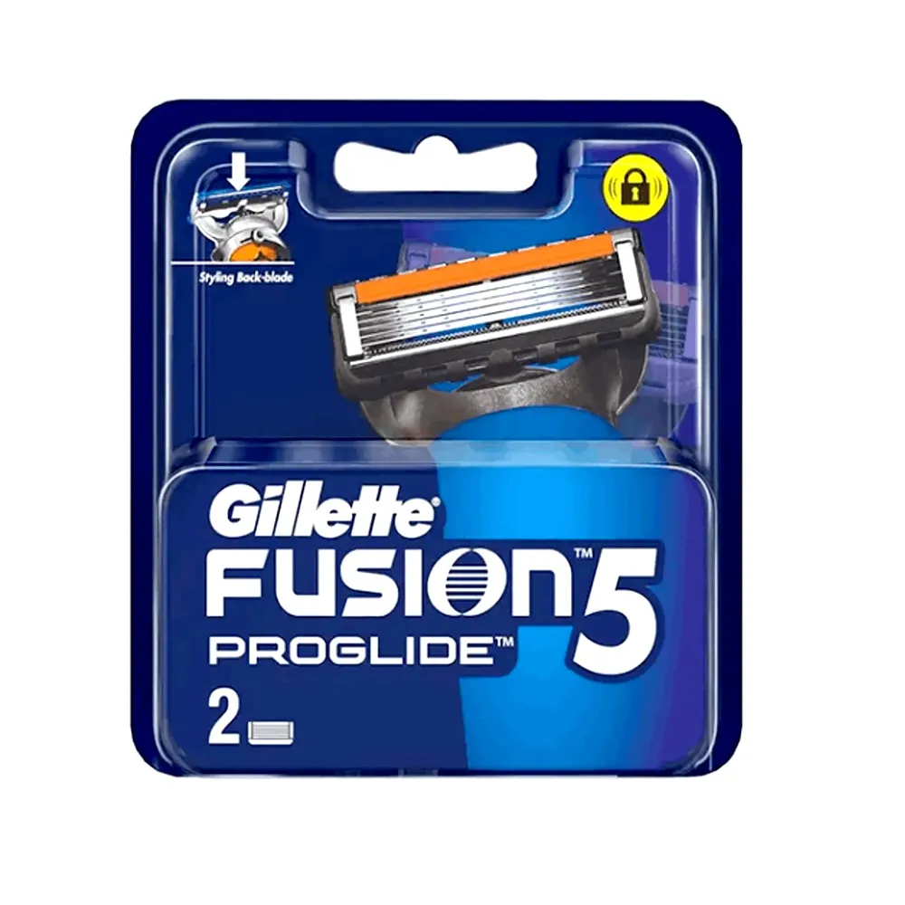 Gillette Fusion-5 Proglide FlexBall Manual Razor Shaving Blades – Quantity: 2 Units – View 1