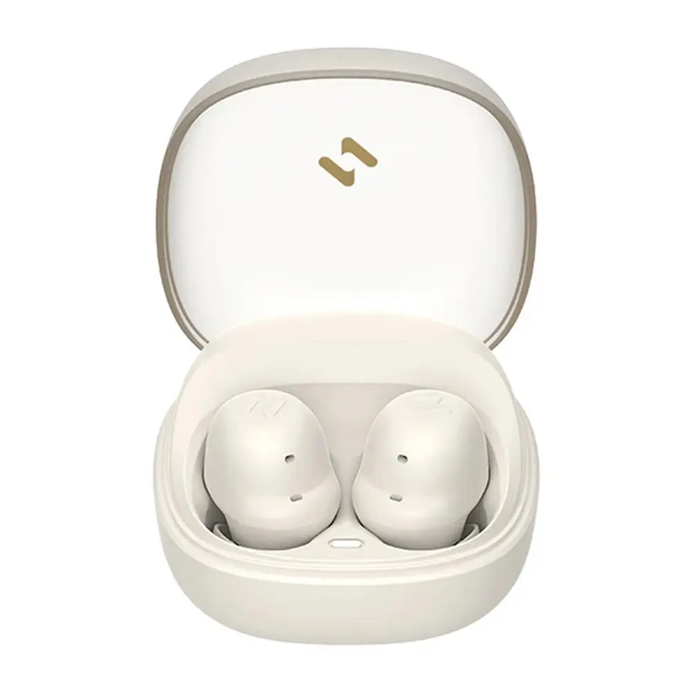 Havit TW969 True Wireless Bluetooth 5.3 Stereo Earbuds – Color: White – View 1