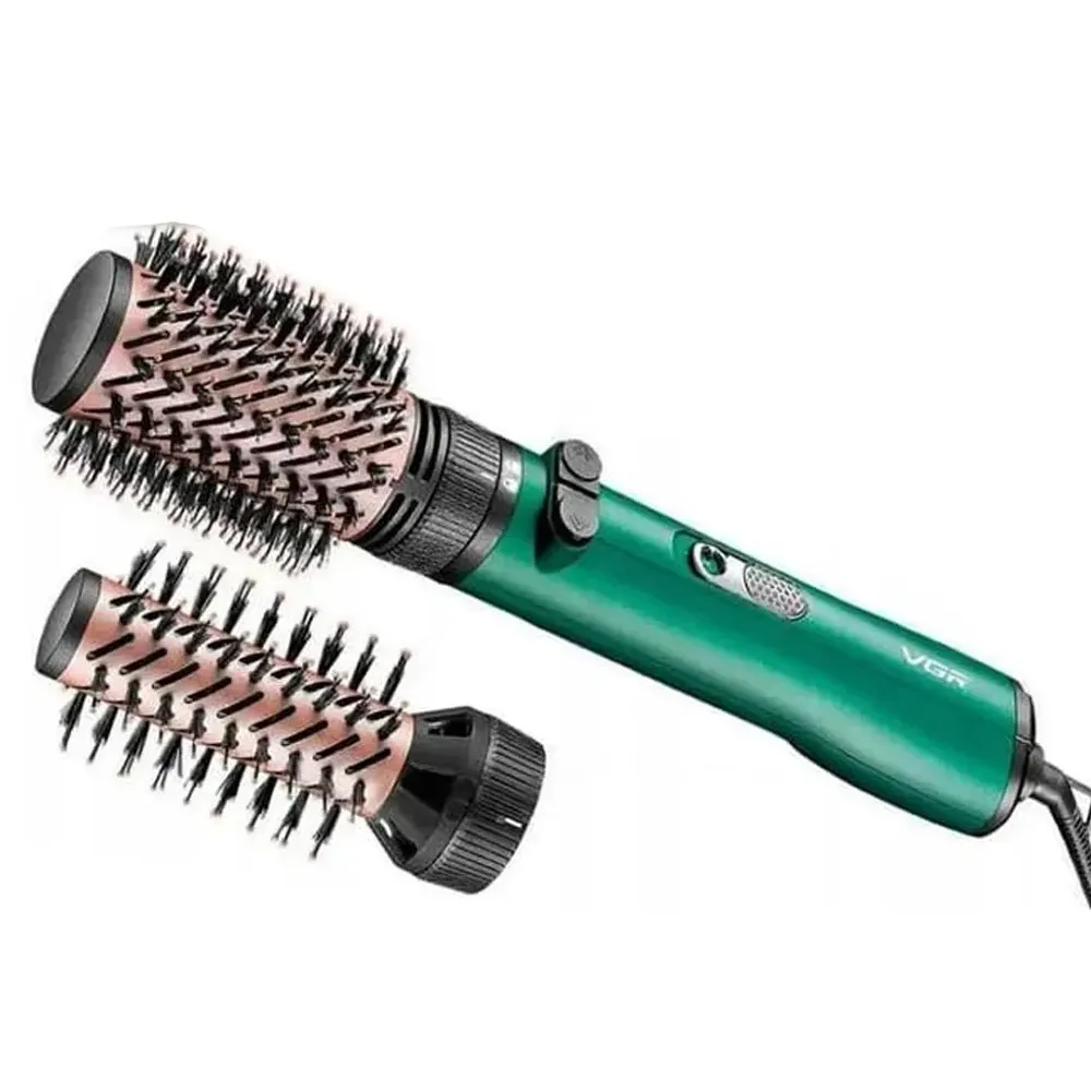VGR V-498 2 in 1 Professional Rotating Hot Air Styler Hair Curler – View 1