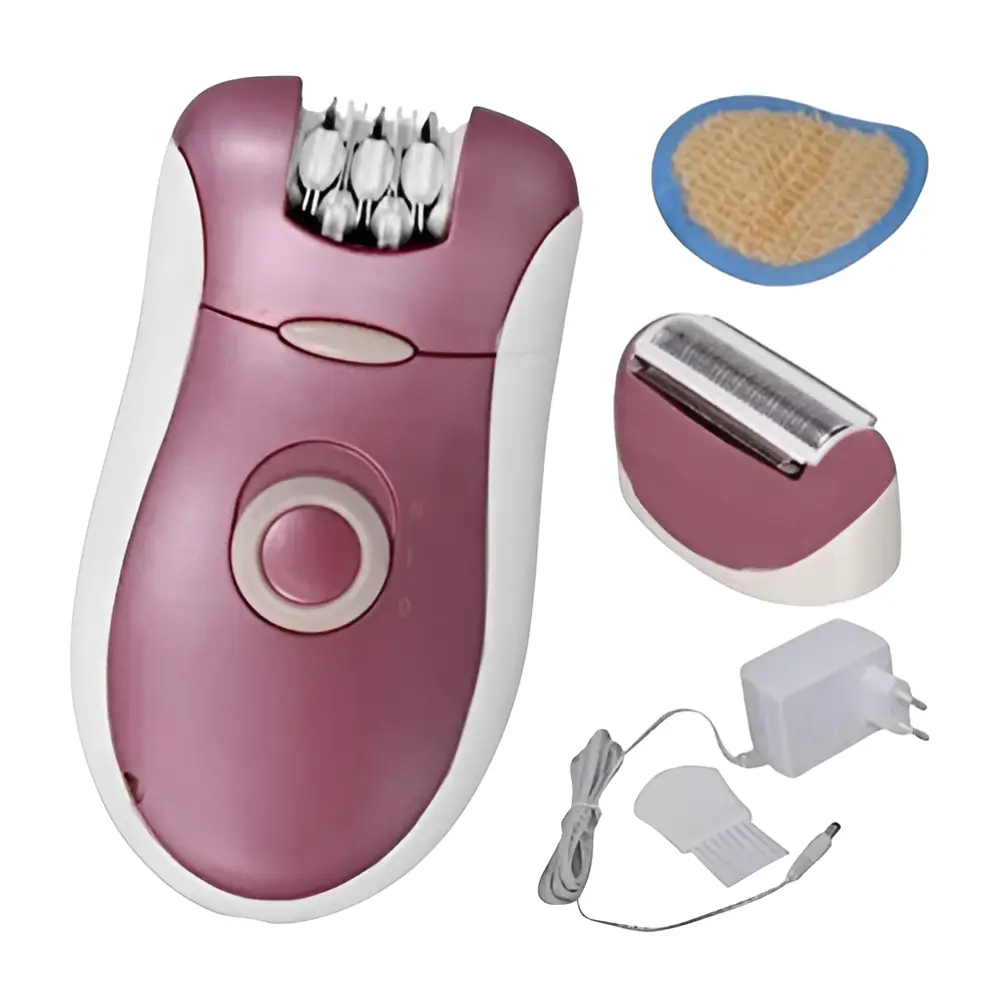 Kemei KM-2068 2-in-1 Rechargeable Epilator for Women – View 1