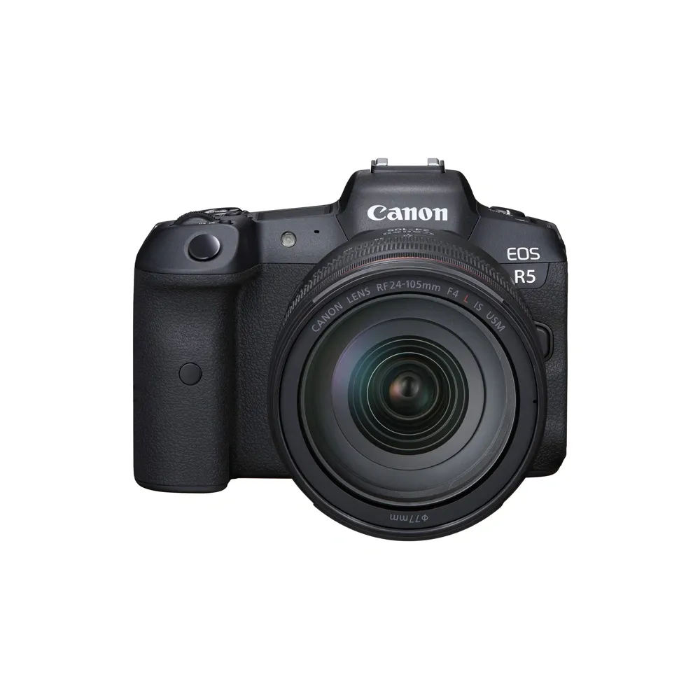 Canon EOS R5 Black Professional Mirrorless Camera – View 1