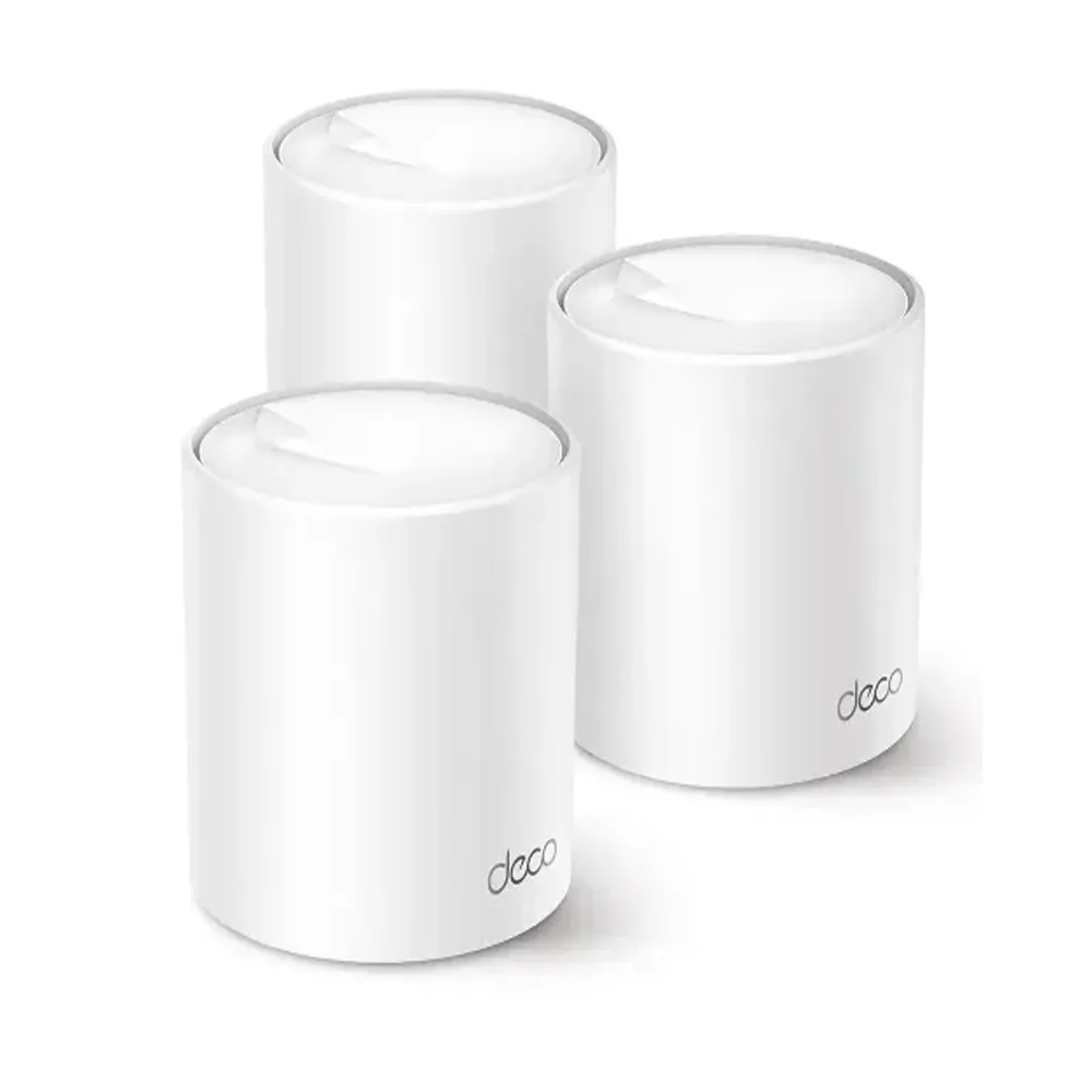 TP-Link Deco X50 AX3000 Dual Band Mesh Router 3-Pack – View 1