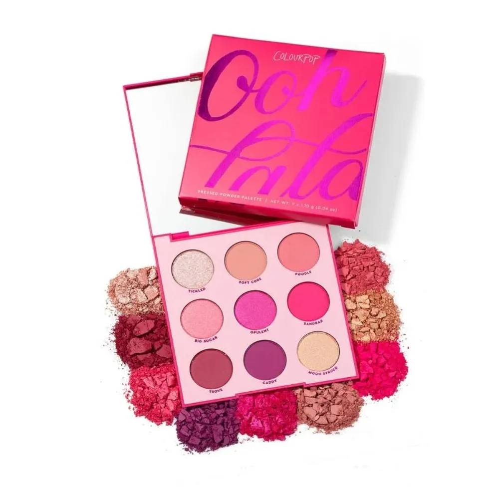 Colourpop Pressed Eyeshadow Powder Palette Ooh La La – View 1