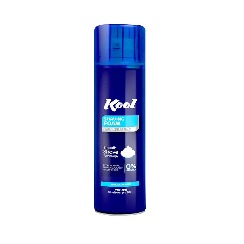 Kool Ultra Glide Beard Softener Technology Shaving Foam – Quantity: 100 g – View 1