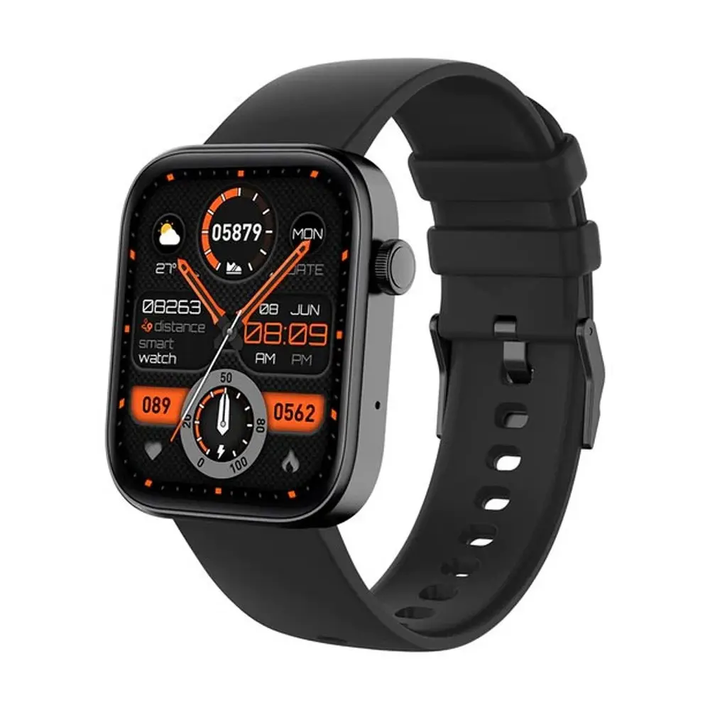 COLMI P71 IP68 Waterproof Smart Watch – Color: Black – View 1