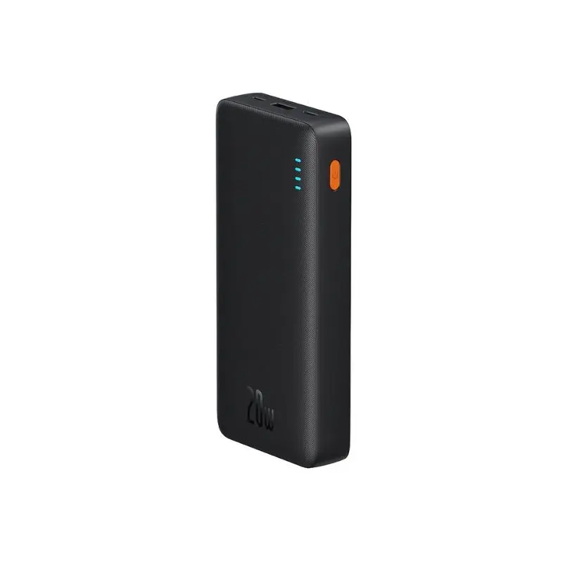 Baseus Airpow 20000mAh External Mobile Phone 20W Quick Charging Power Bank – Color: Black – View 1