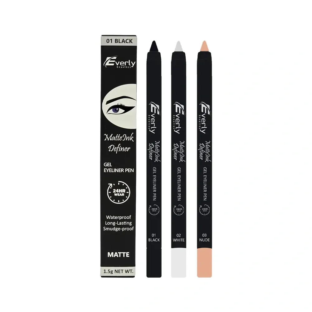 Everly Beauties Matte Ink Definer Waterproof Pen Kajal Gel Eyeliner  – View 1