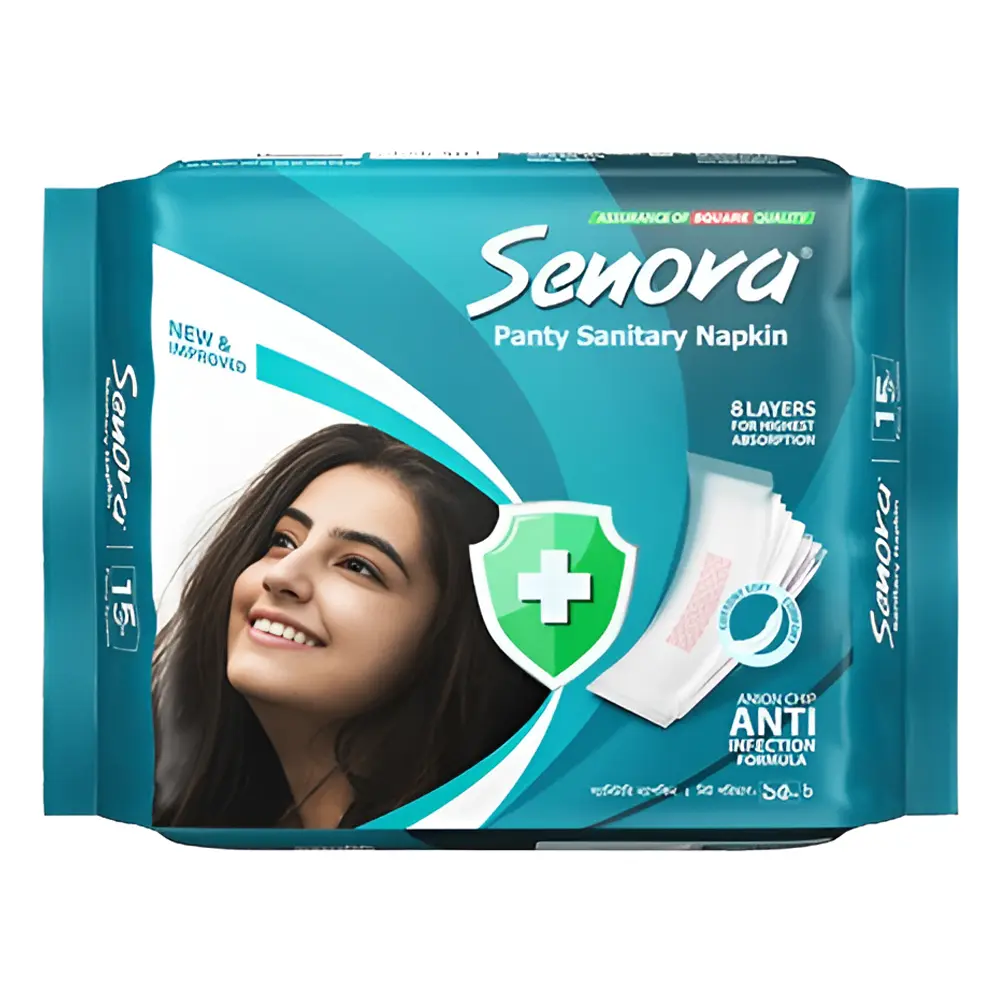 Senora Economy Pack Panty System Sanitary Pad – Pack Of: 15 pcs – View 1