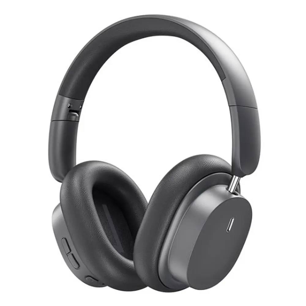 Baseus D05 Bluetooth Foldable Wireless HiFi Stereo Headphone – Color: Black – View 1