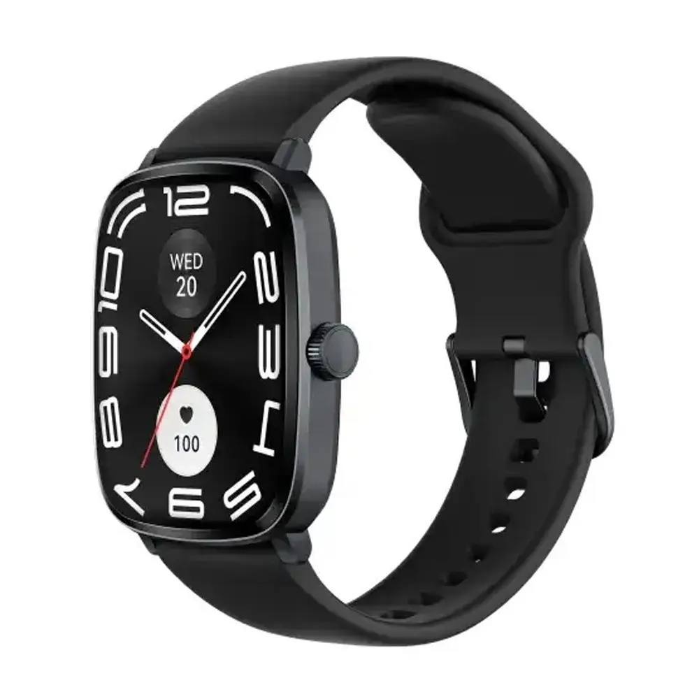 Haylou RS5 Bluetooth Calling Smartwatch – Color: Black – View 1