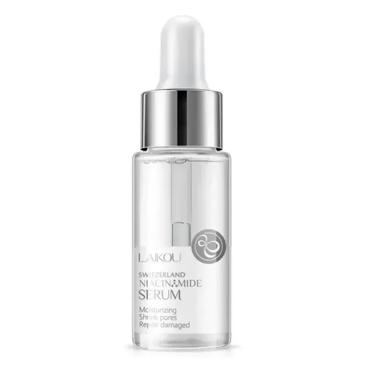 LAIKOU Switzerland Niacinamide Serum Essence – 17ml Skin Brightening and Pore Minimizing Treatment – View 1