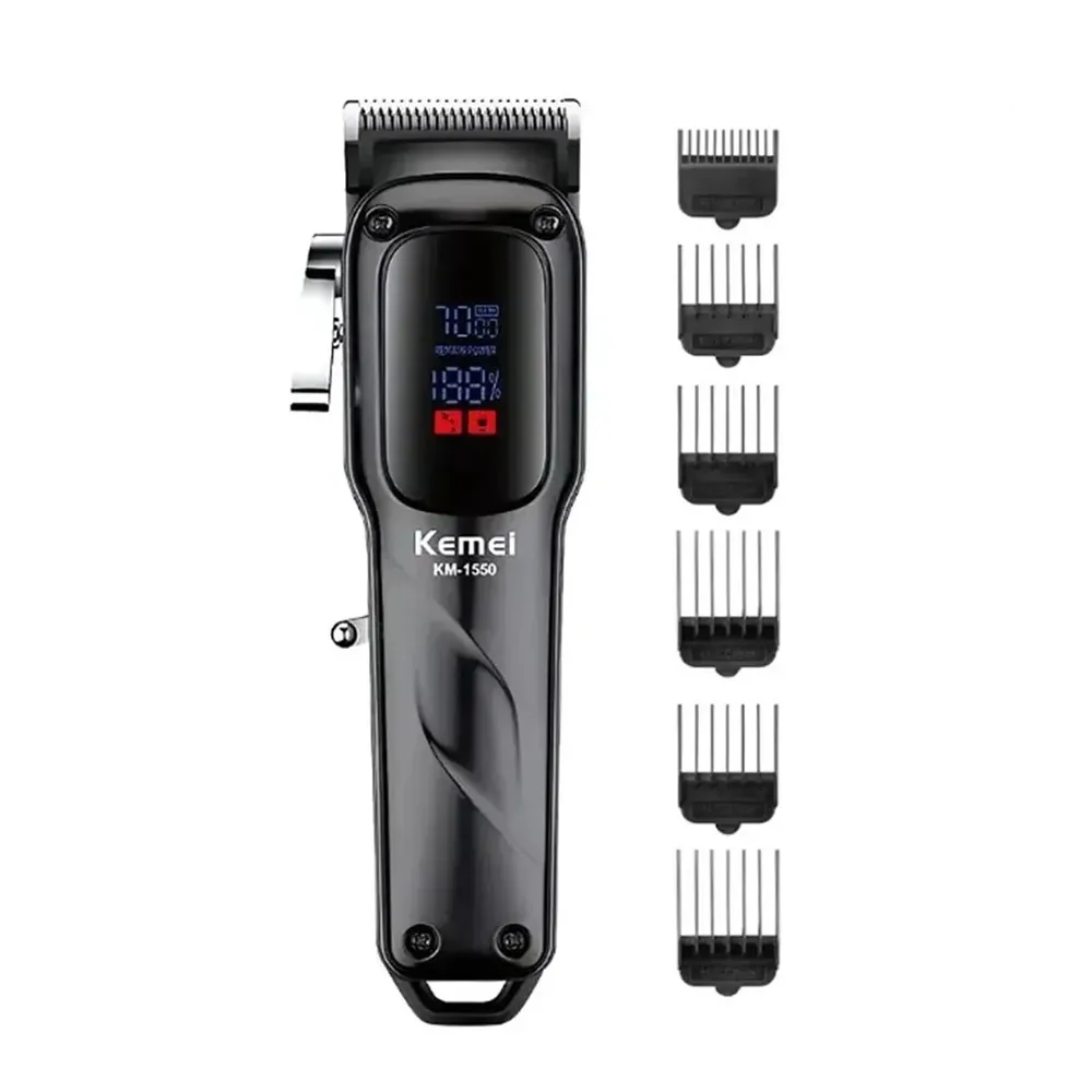 Kemei KM-1550 Professional Hair Clipper and Beard Trimmer – View 1
