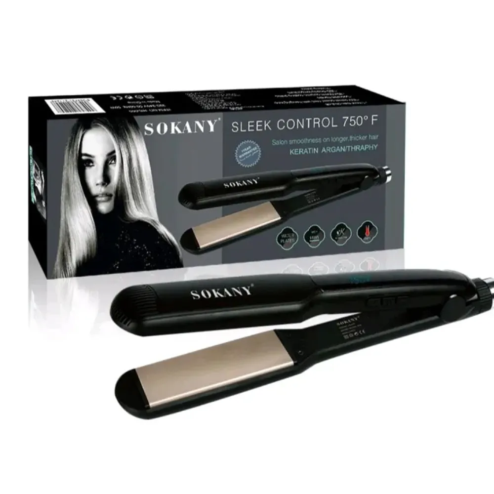 Sokany Hair Iron 750F Professional Hair Straightening Iron – View 1