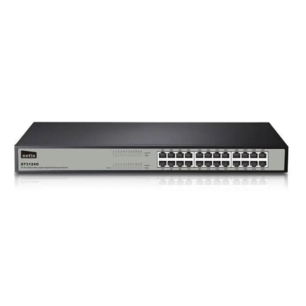  Netis ST3124G Gigabit 24 Port Ethernet PoE Switch – View 1