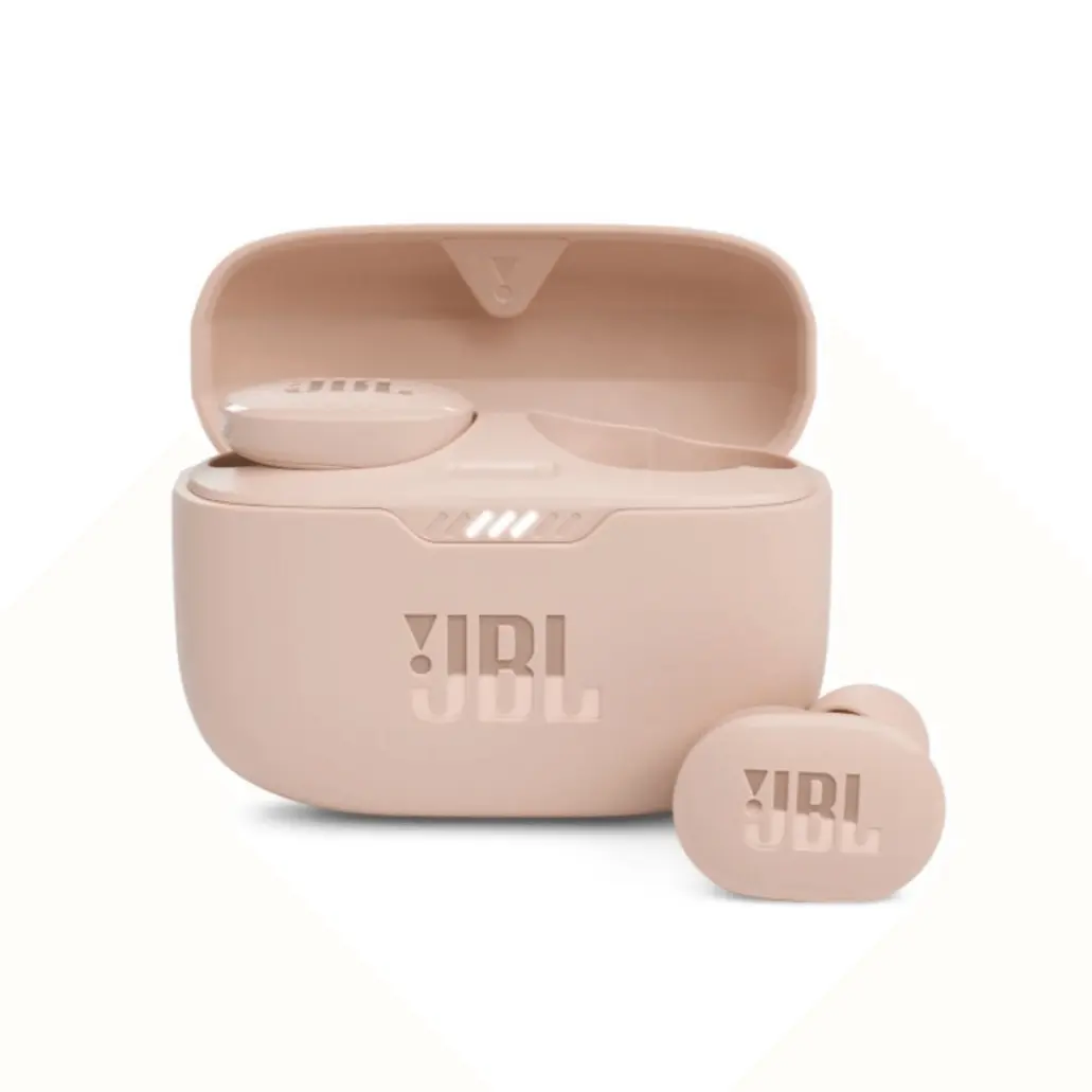 JBL Tune 130NC True Wireless Earbuds – Color: Pink – View 1