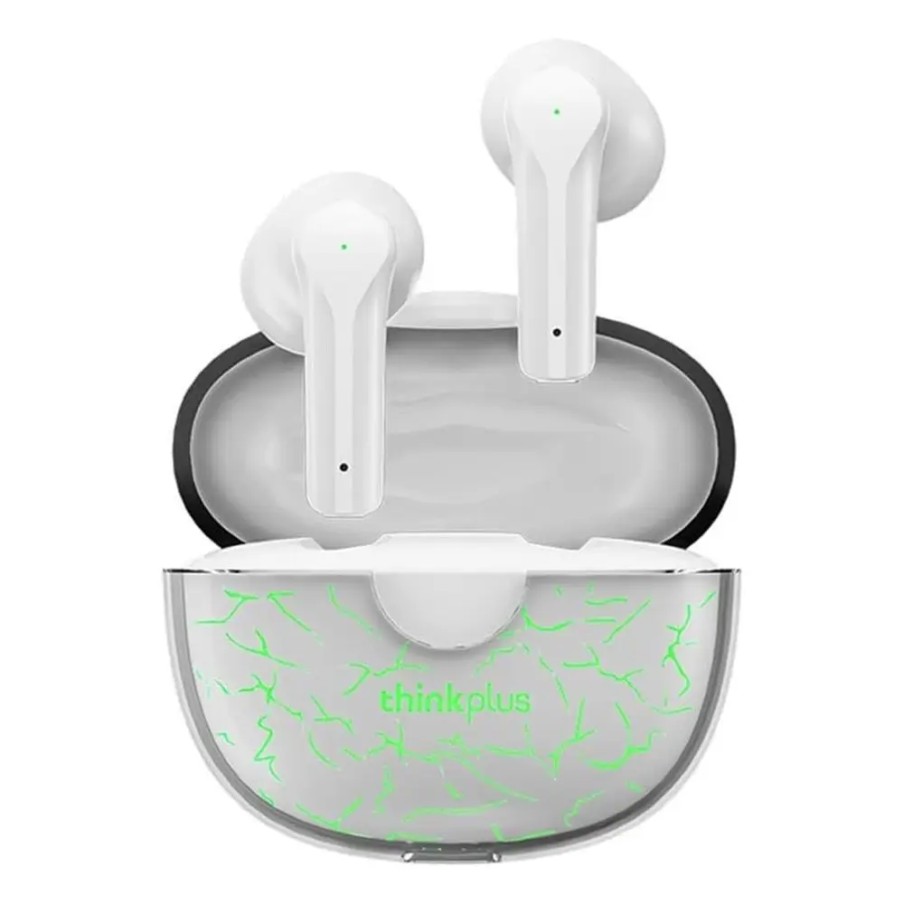 Lenovo ThinkPlus XT95 Pro True Wireless Earbuds – Color: White – View 1