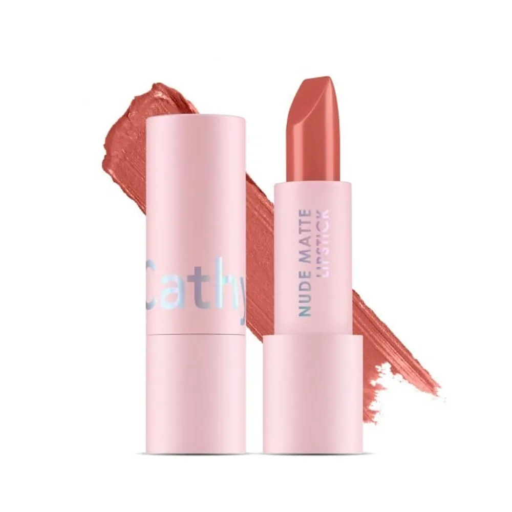 Cathy Doll #01 Nude Matte Buddy Beige Long-lasting Lipstick – View 1