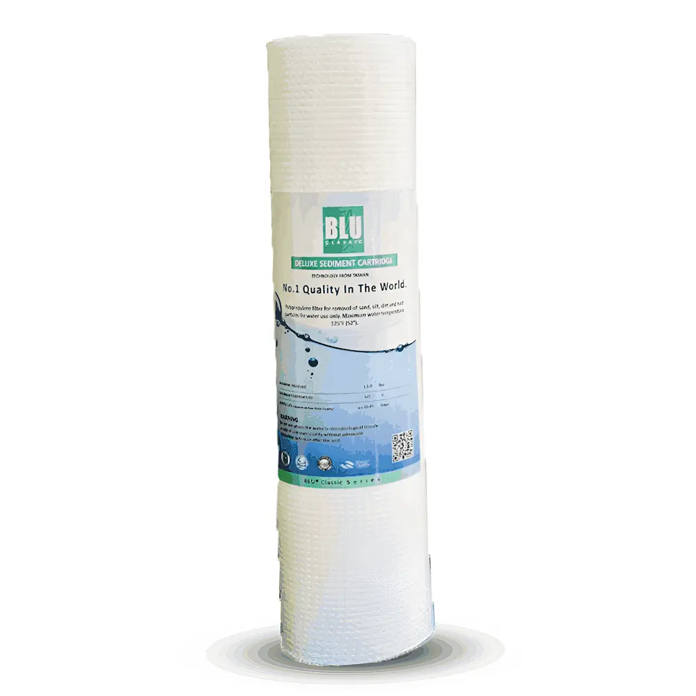 BLU Classic 10 Inch 5 Micron PP Sediment Filter Cartridge – View 1