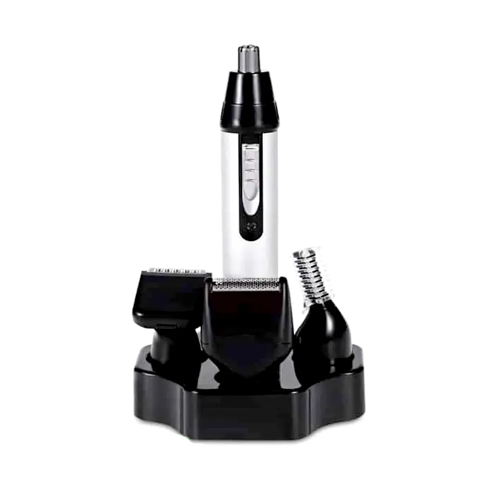 Kemei KM-6632 2 In 1 Rechargeable Nose Hair Trimmer for Men – View 1