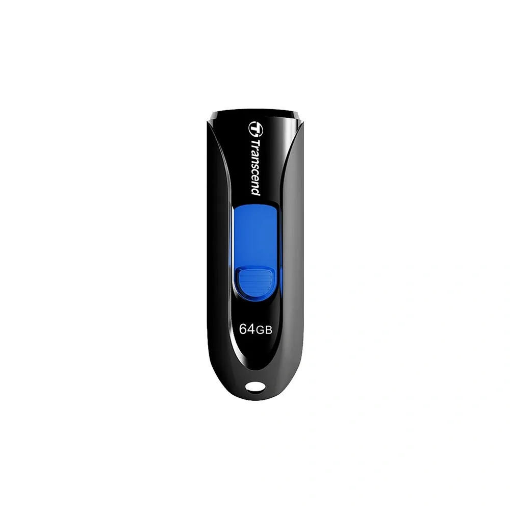 Transcend V-790K 64GB USB 3.1 Gen 1 Pen Drive – Storage Capacity: 256 GB – View 1