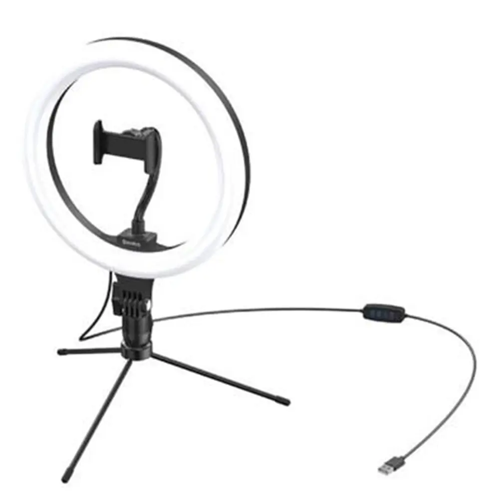 10 Inch Ring Light With Mini Table Stand YouTube Video Live Makeup Lamp Photo Studio – View 1