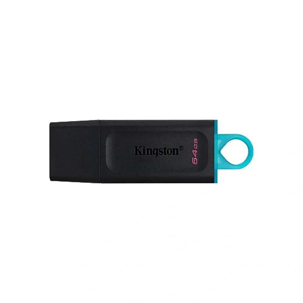 Kingston DataTraveler Exodia S 64GB USB 3.2 Gen 1 Black Pen Drive – Storage Capacity: 128 GB – View 1