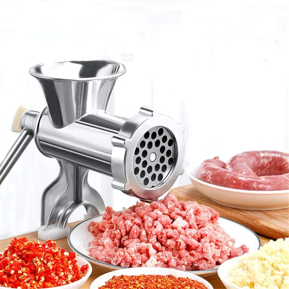 Crank Aluminum Alloy Noodle Making Gadgets Home Sausage Kitchen Tools Pasta Maker Meat Grinder Mincer – View 1