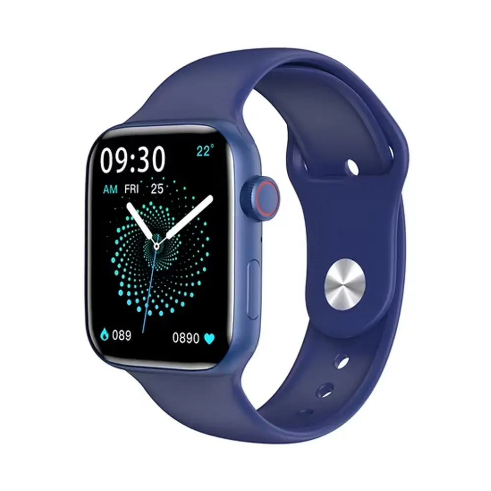 HW22 Plus 2.5D Curved Smartwatch – Color: Blue – View 1
