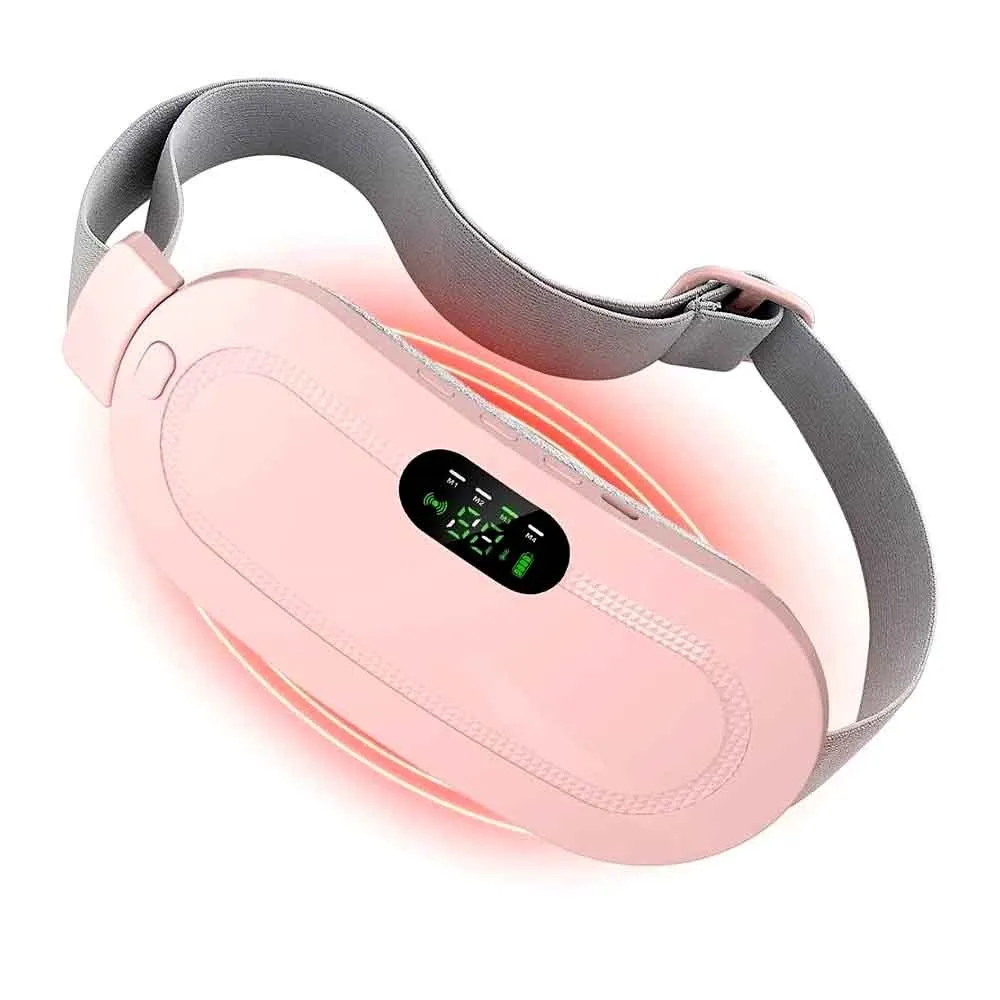 Heating Pad Massage Period Pain Relieve Therapy Menstrual Cramp Electric Belt – View 1