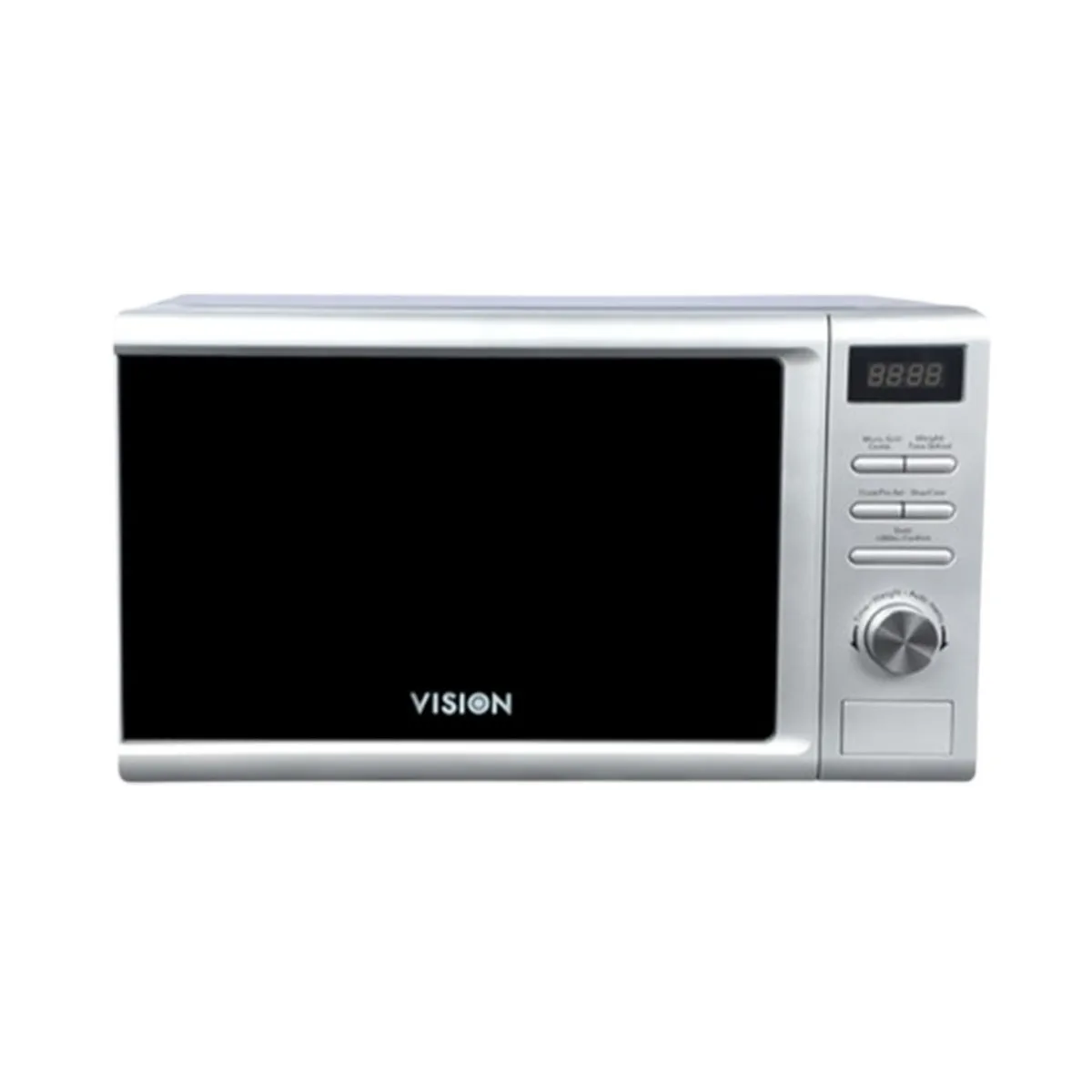 VISION RAC E5 20 Liter Silver 700W Grill Digital Microwave Oven – View 1