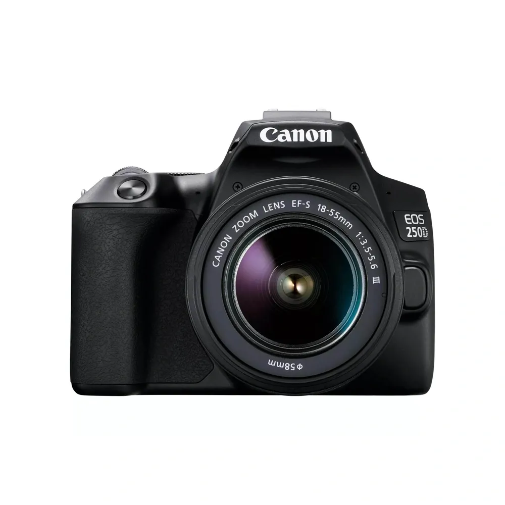 Canon EOS 250D 24.1MP with 18-55mm III KIT Lens WI-FI DSLR Camera – View 1