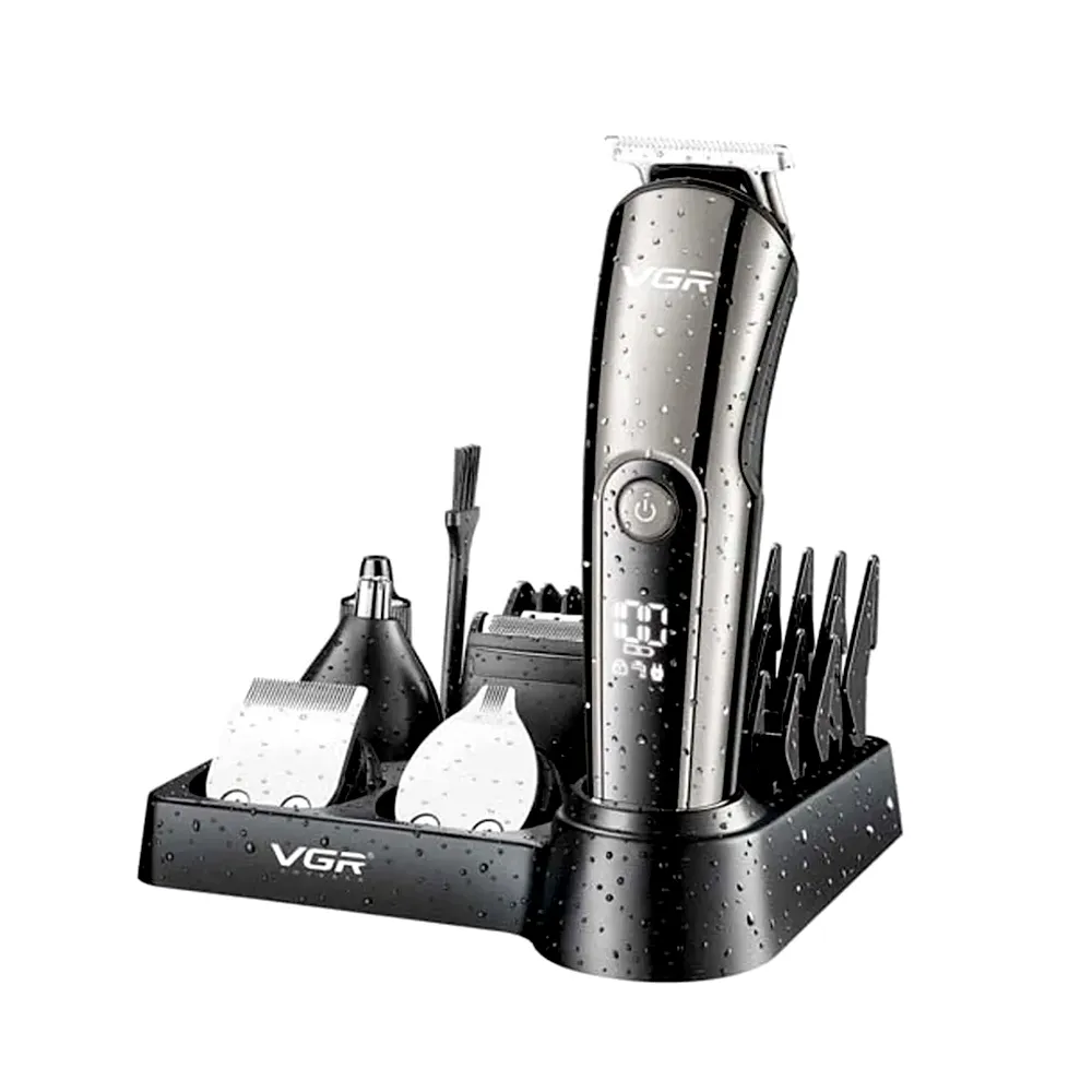 VGR V-107 Professional 11 in1 Grooming Kit Fully Waterproof Trimmer – View 1