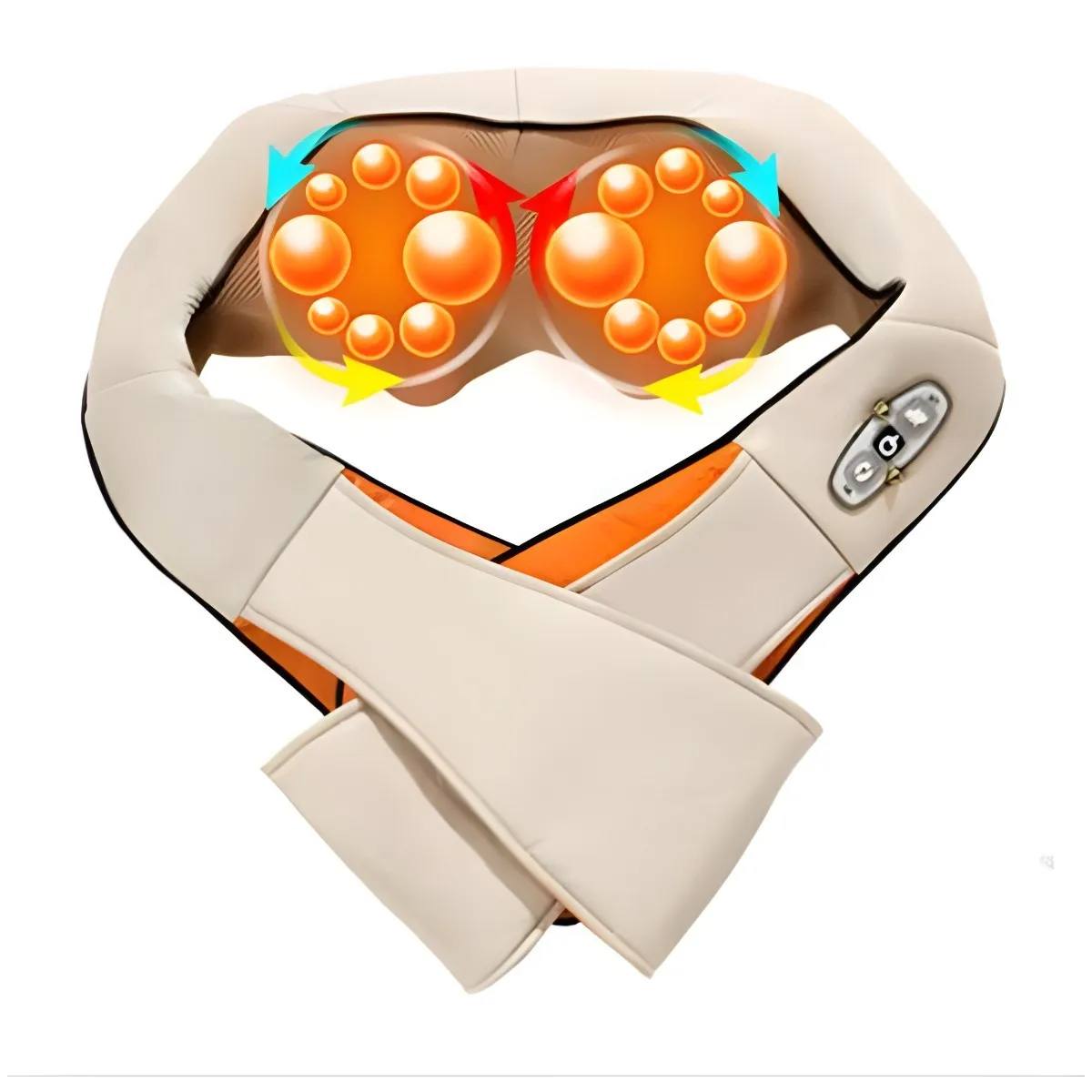 Deep Kneading Shiatsu Neck and Shoulder Massager with Heat – View 1