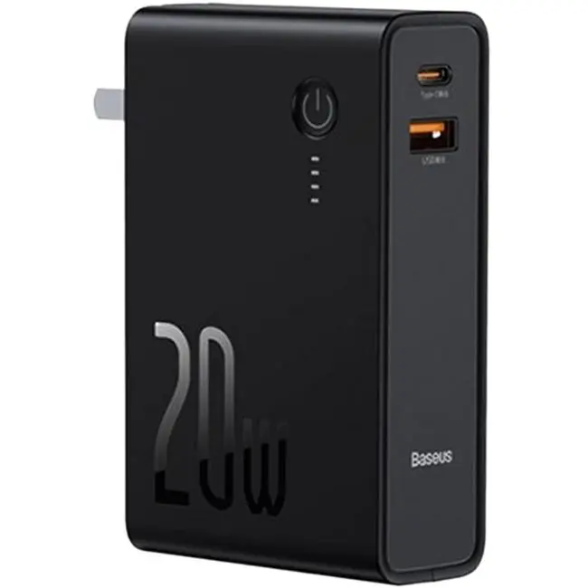 Baseus Power Station 2 10,000 mAh 20 W Power Bank Adapter – View 1