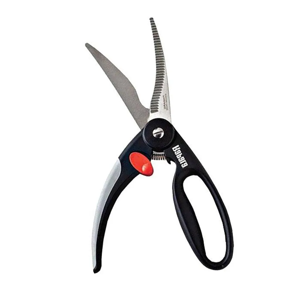High Quality Fish Cutting Kitchen Scissor Black Vegetable Cutter – View 1